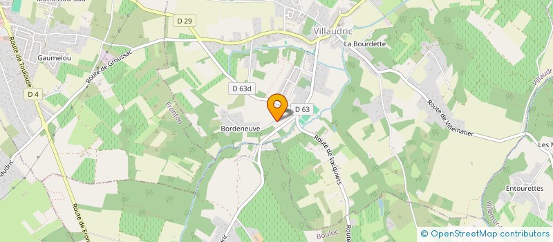 localisation de l'entreprise MADAME MAITE BRIEZ à VILLAUDRIC