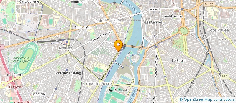 localisation de l'entreprise MADAME MAITE BROCHARD  TOULOUSE