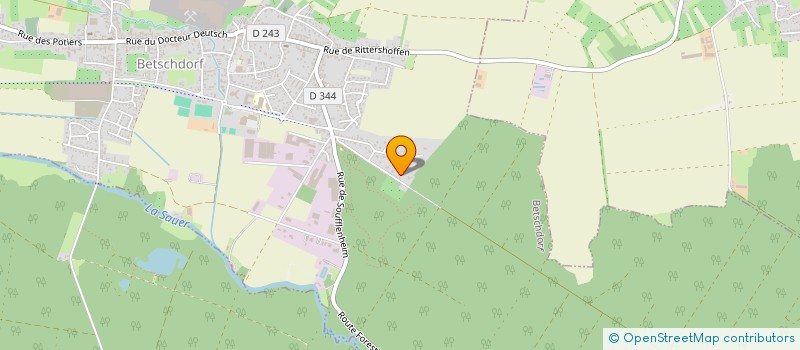 localisation de l'entreprise MADAME MAITE BURG  BETSCHDORF