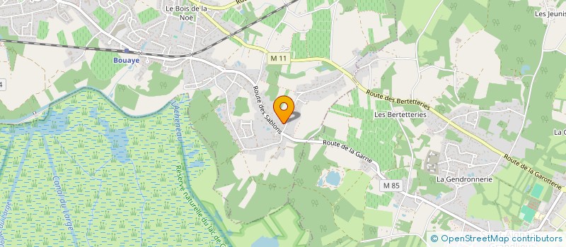 localisation de l'entreprise MADAME MAITE CHARRIER  BOUAYE