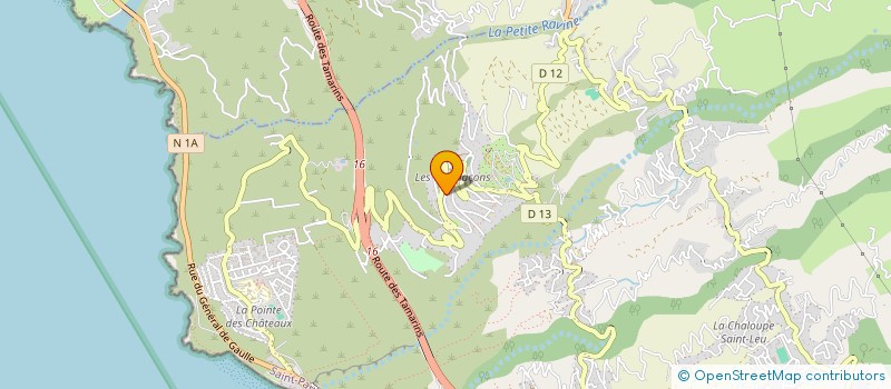 localisation de l'entreprise MADAME MAITE COURQUIN  SAINT-LEU