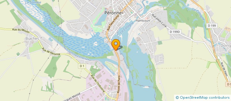 localisation de l'entreprise MADAME MAITE DESSAINT  PERONNE