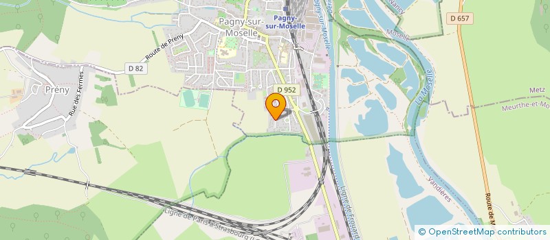 localisation de l'entreprise MADAME MAITE DIEMUNSCH  PAGNY-SUR-MOSELLE