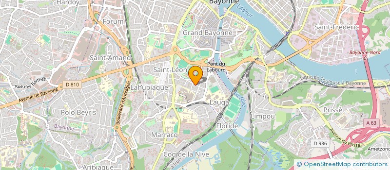 localisation de l'entreprise MADAME MAITE DUCLERCQ à BAYONNE