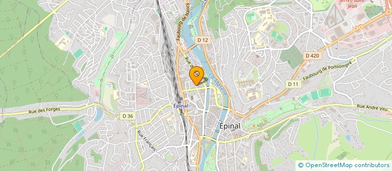 localisation de l'entreprise MADAME MAITE FERRY  EPINAL