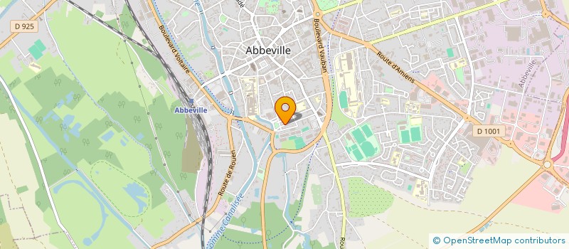 localisation de l'entreprise MADAME MAITE FOCQUEUR à ABBEVILLE