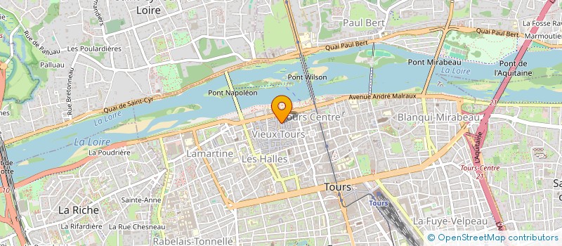 localisation de l'entreprise MADAME MAITE GABIANE  TOURS