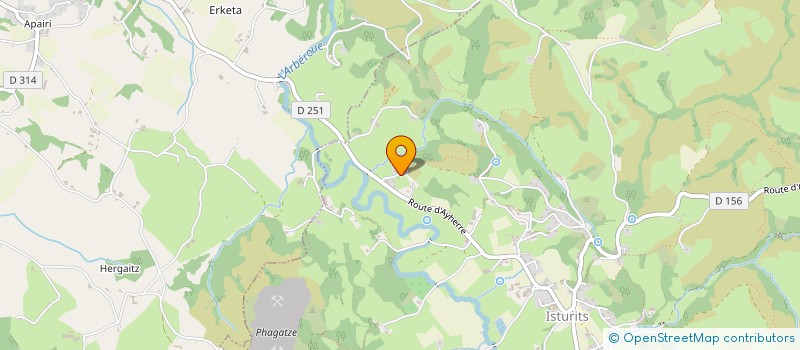 localisation de l'entreprise MADAME MAITE GARRA  ISTURITS