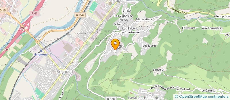 localisation de l'entreprise MADAME MAITE GERARD  FROGES