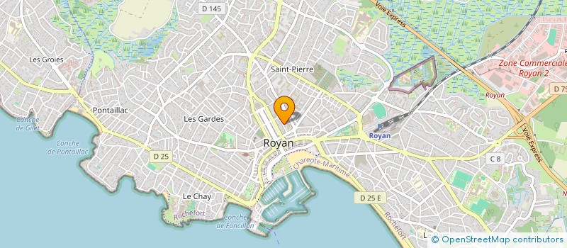 localisation de l'entreprise MADAME MAITE GUILLEMET  ROYAN