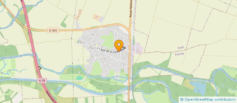 localisation de l'entreprise MADAME MAITE GUYON  PARCEY