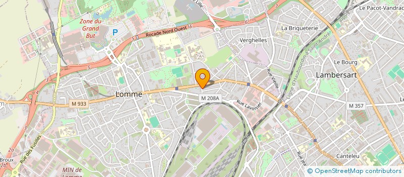 localisation de l'entreprise MADAME MAITE HOURDEQUIN à LILLE