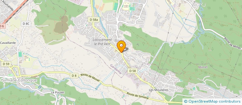 localisation de l'entreprise MADAME MAITE JOYEUX à GARDANNE