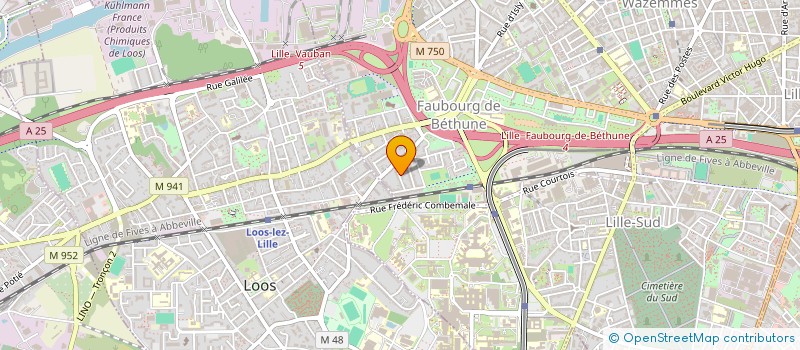 localisation de l'entreprise MADAME MAITE JURKOWIAK à LILLE