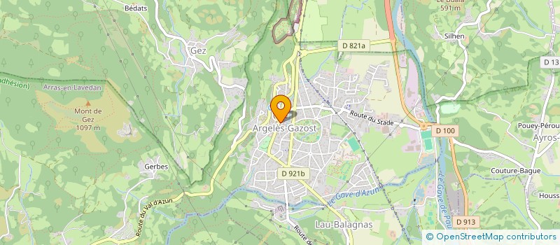 localisation de l'entreprise MADAME MAITE LAJIC à ARGELES-GAZOST