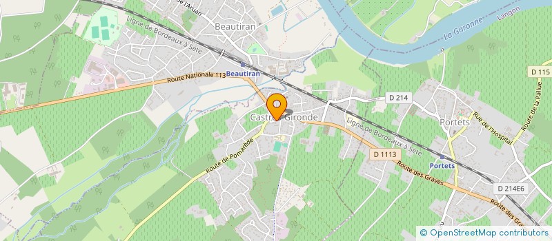 localisation de l'entreprise MADAME MAITE LALASSERRE  CASTRES-GIRONDE