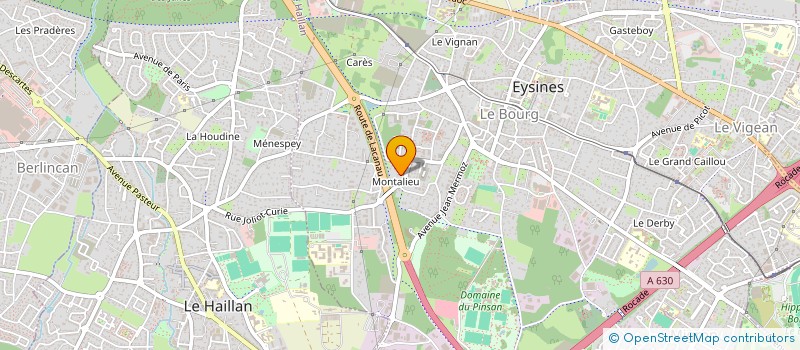 localisation de l'entreprise MADAME MAITE LALLIER à EYSINES