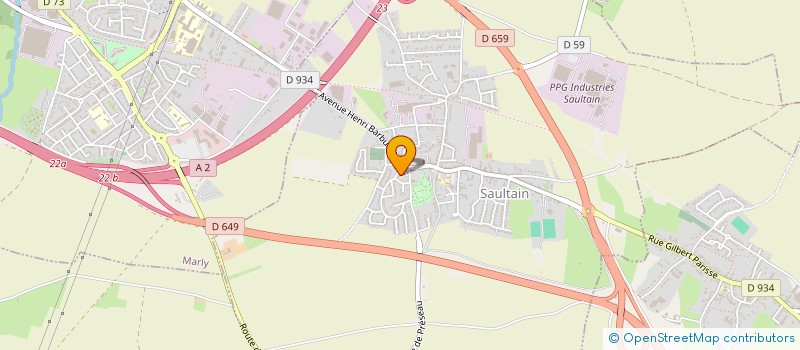 localisation de l'entreprise MADAME MAITE LERNOUD  SAULTAIN