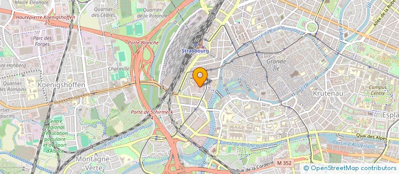 localisation de l'entreprise MADAME MAITE MANSUY  STRASBOURG