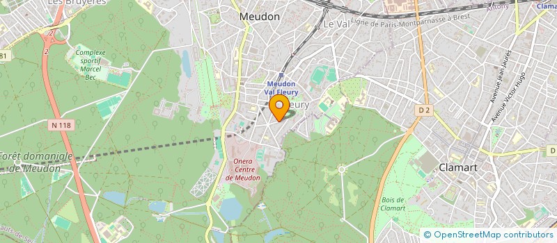 localisation de l'entreprise MADAME MAITE MARQUE à MEUDON