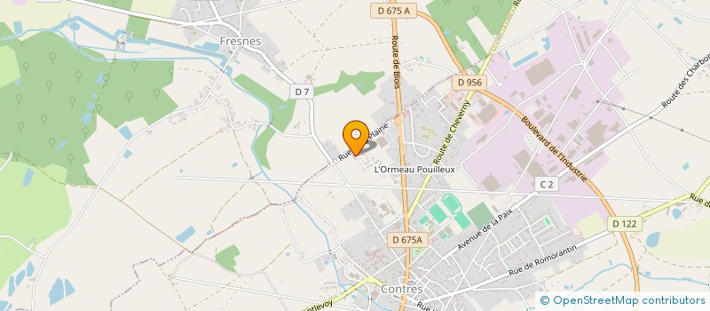 localisation de l'entreprise MADAME MAITE MARTIN à LE CONTROIS-EN-SOLOGNE