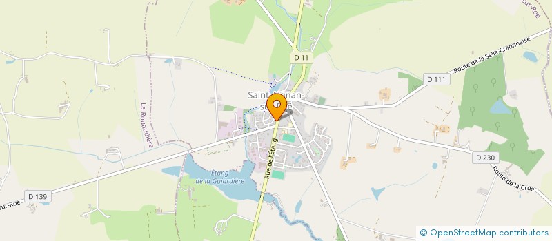 localisation de l'entreprise MADAME MAITE MORISSET  SAINT-AIGNAN-SUR-ROE