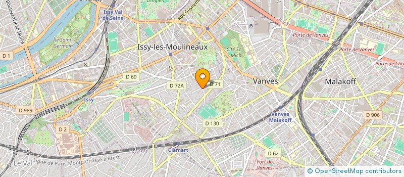 localisation de l'entreprise MADAME MAITE MULLIEZ à ISSY-LES-MOULINEAUX