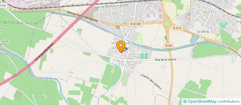 localisation de l'entreprise MADAME MAITE MUNOZ à VILLENEUVE-LES-BEZIERS