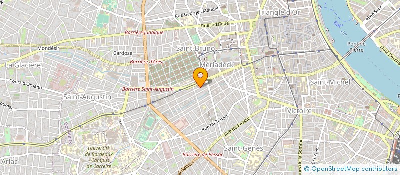 localisation de l'entreprise MADAME MAITE PALACIN  BORDEAUX