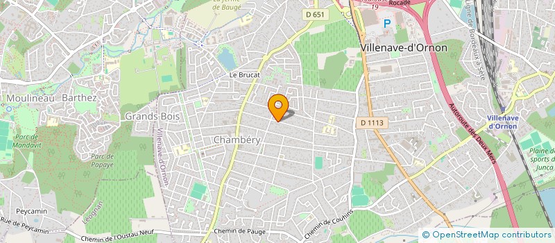 localisation de l'entreprise MADAME MAITE PARRA  VILLENAVE-D'ORNON