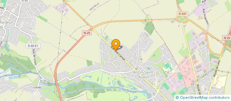 localisation de l'entreprise MADAME MAITE PERRIN à ANZIN-SAINT-AUBIN