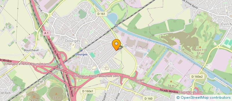 localisation de l'entreprise MADAME MAITE PIETSZYKOWSKI  DOURGES