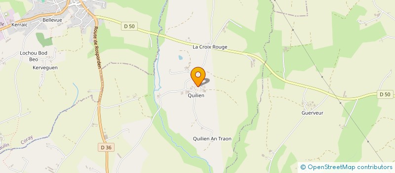 localisation de l'entreprise MADAME MAITE POTEL  TOURCH