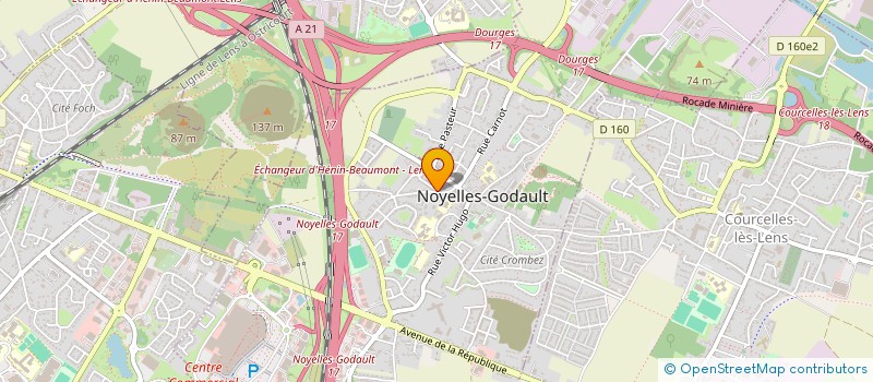 localisation de l'entreprise MADAME MAITE REJL  NOYELLES-GODAULT