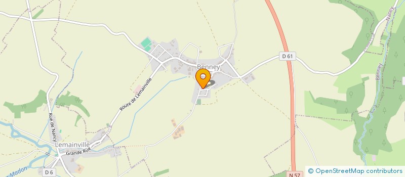 localisation de l'entreprise MADAME MAITE SEJOURNE  BENNEY