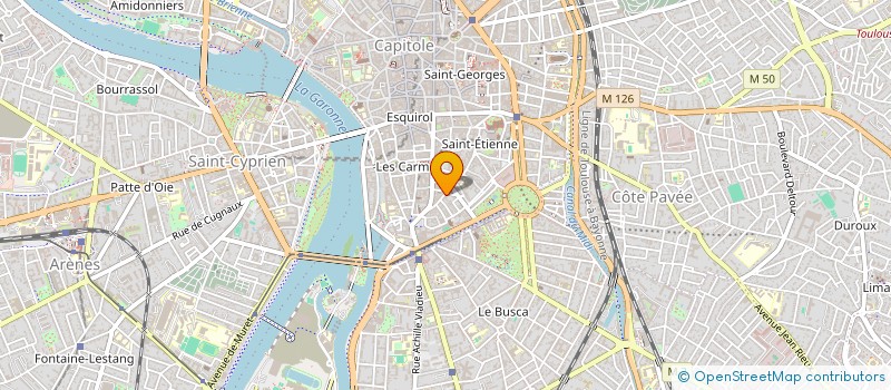 localisation de l'entreprise MADAME MAITE SOLER MARIN  TOULOUSE