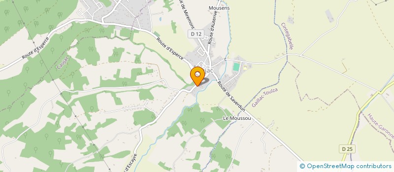 localisation de l'entreprise MADAME MAITE SPECOGNA  CAUJAC