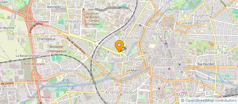 localisation de l'entreprise MADAME MAITE STEPHAN à RENNES