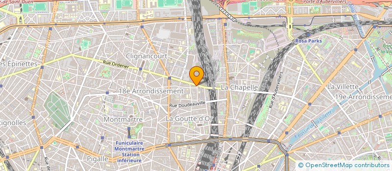 localisation de l'entreprise MADAME MAITE THIROUIN  PARIS