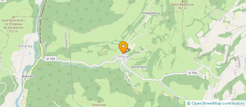 localisation de l'entreprise MADAME MAITE TISNE  TARDETS-SORHOLUS