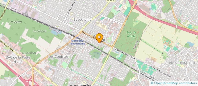 localisation de l'entreprise MADAME MAITE VOTOCEK  BEAUCHAMP