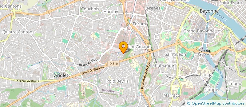 localisation de l'entreprise MADAME MAITENA ARGAIN  BAYONNE