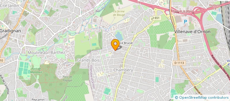 localisation de l'entreprise MADAME MAITENA ARROUAYS  VILLENAVE-D'ORNON