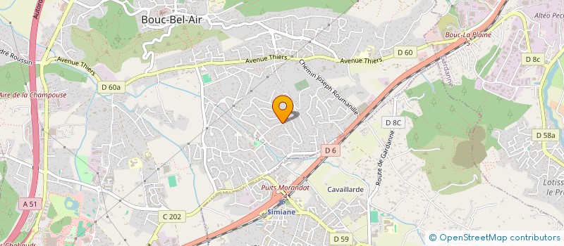 localisation de l'entreprise MADAME MAITENA BOUGHANEM à BOUC-BEL-AIR