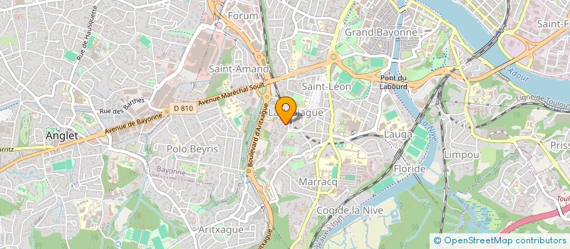 localisation de l'entreprise MADAME MAITENA ESTIQUE à BAYONNE