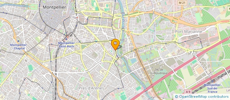 localisation de l'entreprise MADAME MAITENA ZOUNGRANA à MONTPELLIER