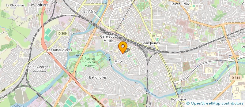 localisation de l'entreprise MADAME MAIWEN BROSSARD  LE MANS