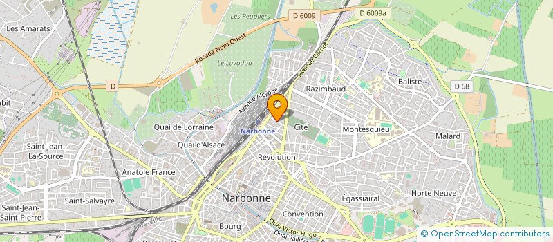 localisation de l'entreprise MADAME MAIWEN GOENEUTTE  NARBONNE