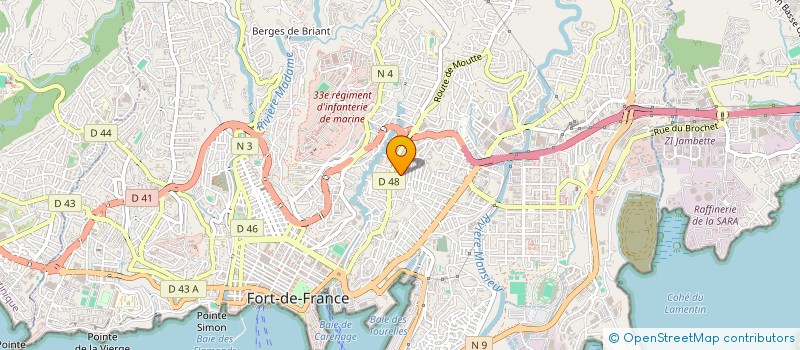 localisation de l'entreprise MADAME MAIWEN MICHO  FORT-DE-FRANCE