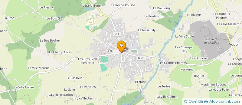 localisation de l'entreprise MADAME MAIWEN MORIN  QUESSOY